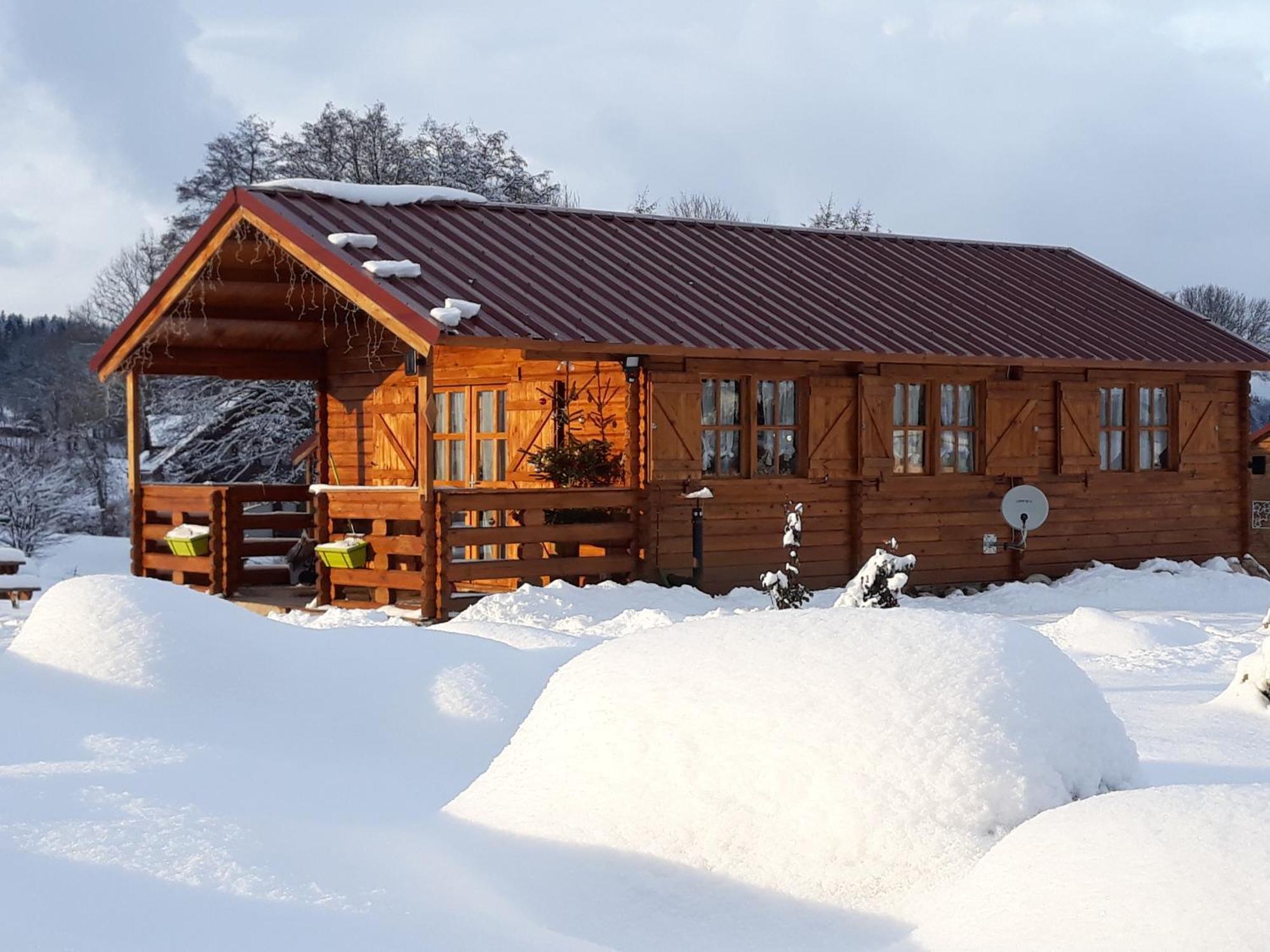 Chalets Les 5 Loups Gerbépal Exterior foto